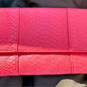 Urban Expressions Vibrant Pink Clutch